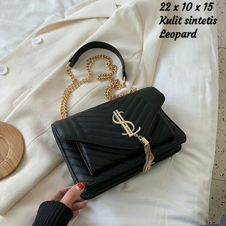 TAS PESTA WANITA TALI LEBAR SELEMPANG KULIT SPONS PREMIUM FASHION MURAH