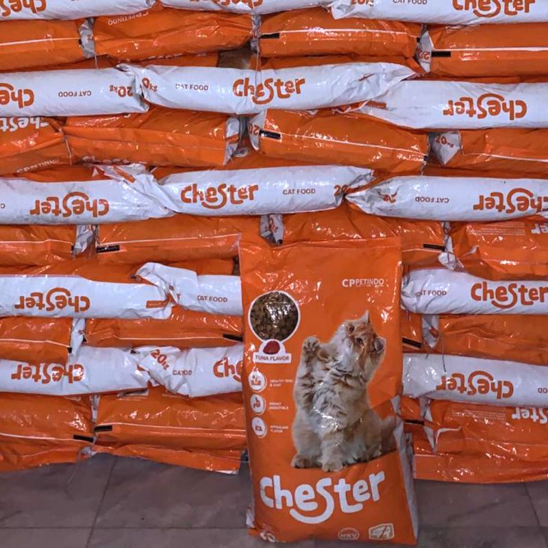 Chester Cat Food Tuna 1kg Makanan Kucing All Stages New Produk