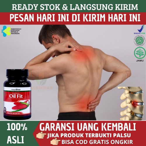 Jual Oil Fit Kapsul Original Solusi Atasi Saraf Kejepit Obat Saraf