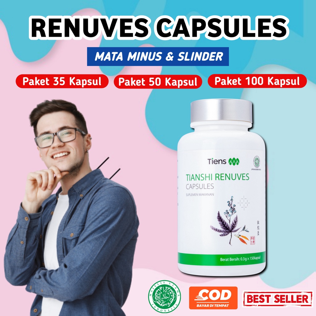 Mata Minus Trc Renuves Tiens Mengurangi Mata Minus Renuves Original Tiens Terlaris Ampuh