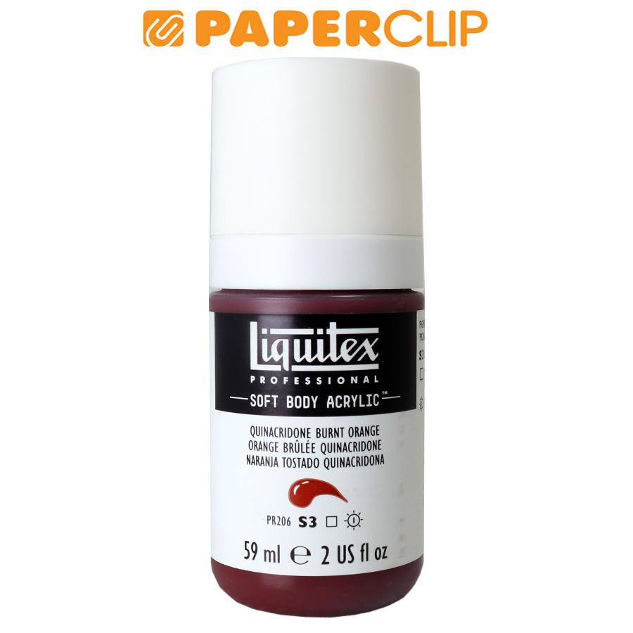 

ACRYLIC SOFT BODY LIQUITEX 1959108LQ Q.BURNT ORANGE