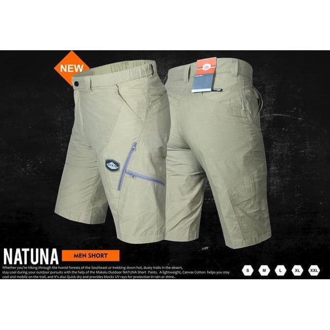 Celana Pendek Outdoor Travelling Ultralight Makalu Natuna Original U2219