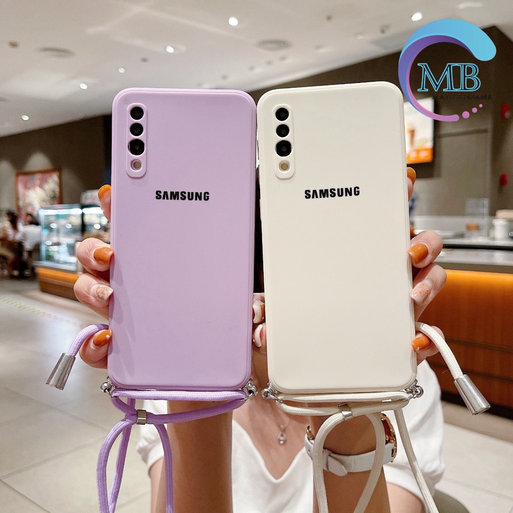 SOFTCASE SLINGCASE ORIGINAL SILIKON PELINDUNG KAMERA SAMSUNG A03 CORE A50 A50S A52 A30S A750 A7 2018 S10 S10+ MB2185