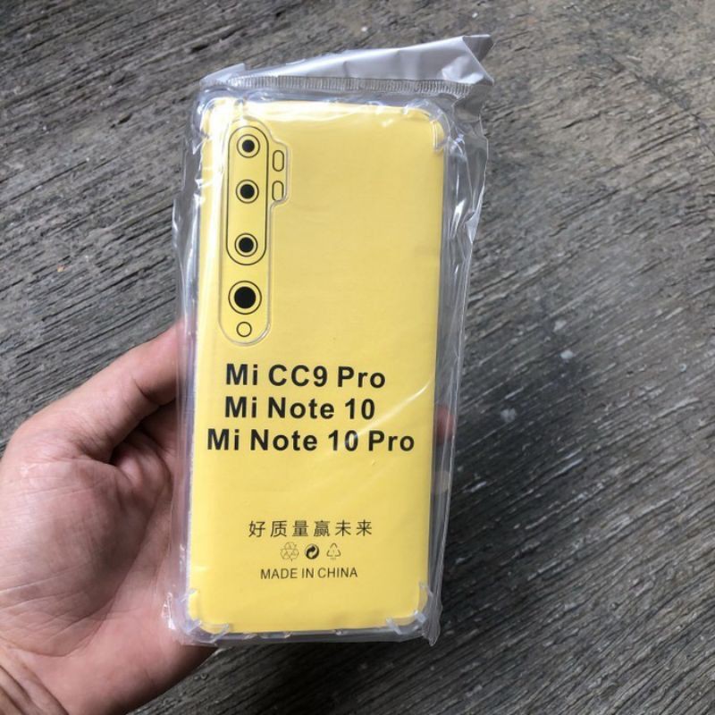 ANTI CRACK REDMI CC 9PRO MI NOTE 10 PRO CASE SILIKON ANTI CRACK BENING REDMI CC 9PRO