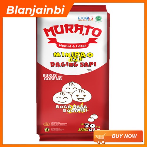 

Murato Minipao Sapi isi 30 480gr