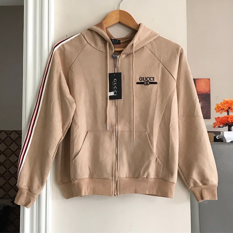 JAKET SUEDE GUCCI MURAH