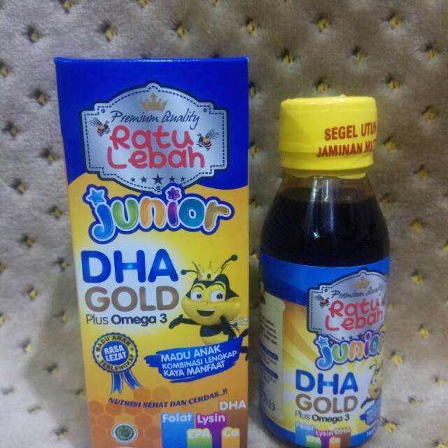 

Ratu lebah junior DHA GOLD Plus Omega 3