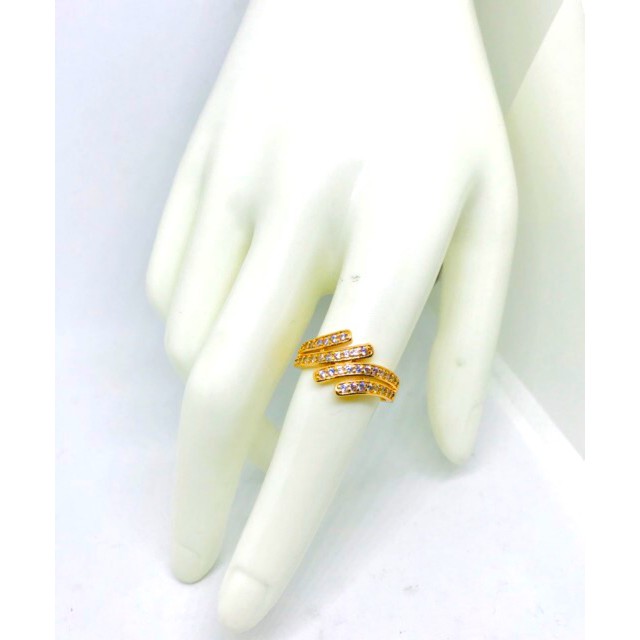 Cincin wanita cincin permata cincin lapis emas perhiasan cincin