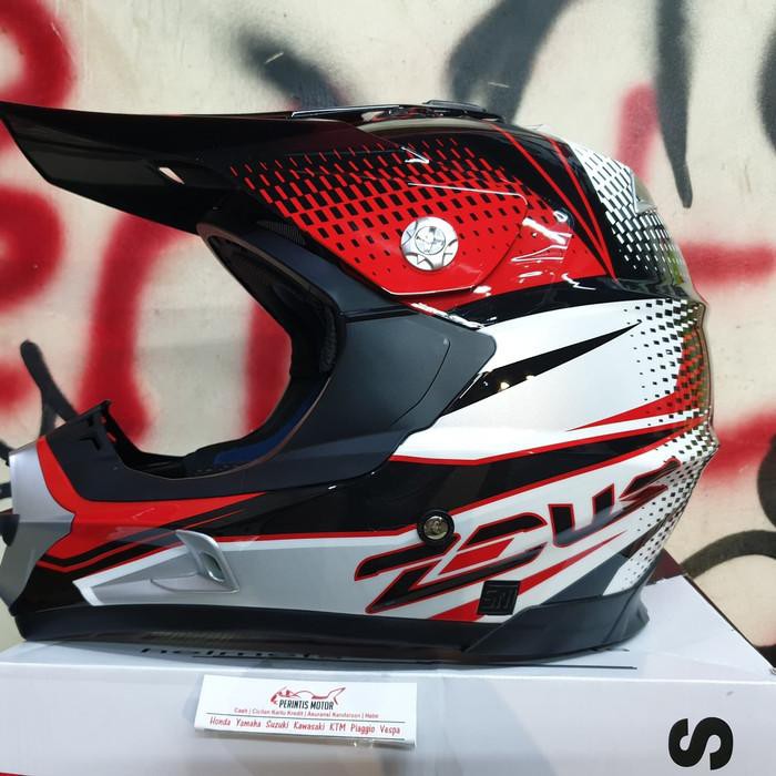 ZEUS Helm ZS 951 BLACK RR17 RED parts