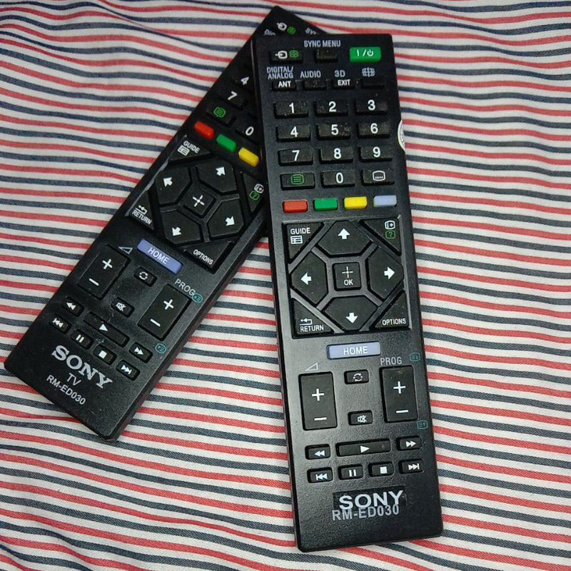 REMOTE TV SONY BRAVIA LCD/LED SMART TV 3D RM-ED030