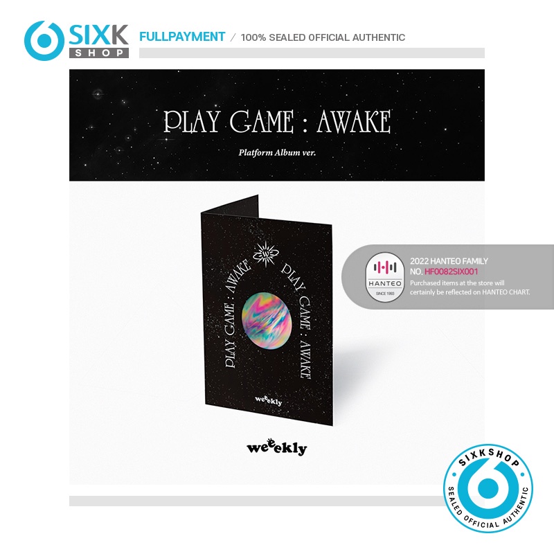 (Platform ver) Weeekly - 1st Single Album PLAY GAME : AWAKE