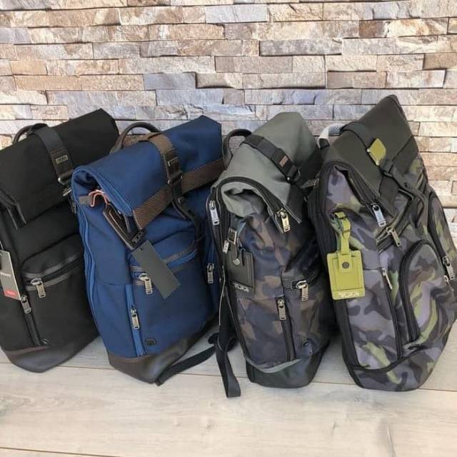 Tas Ransel TUMI luke roll top backpack alpha bravo