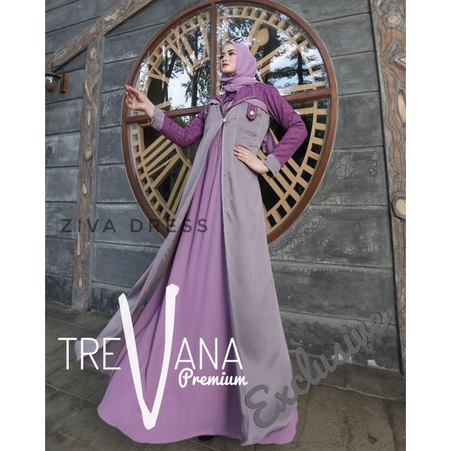 (SIAP COD) GAMIS ZIVA DRESS by TREVANA