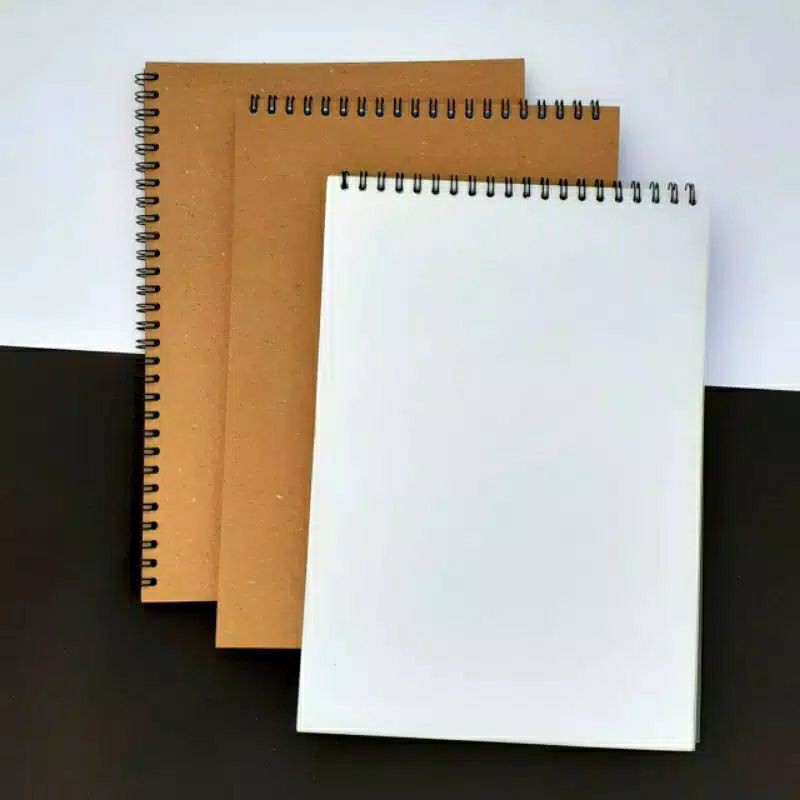 

SKETCHBOOK/BUKU GAMBAR A4 B5 B6 A5 A6 A7 ISI PUTIH TEBAL/BUKU SKETSA UKURAN