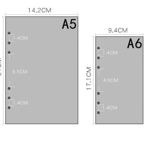 

Terkini G0B78 Isi Binder 6 / 20 / 26 Hole Ring / Dot Grid Ruled Garis Blank B5 A5 A6 / Refill Kertas Loose Leaf Planner Lubang Monthly Weekly To Do 43 Stok Banyak