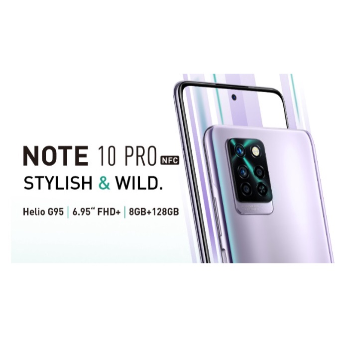 Infinix Note 10 Pro 8/128 Gb Garansi Resmi