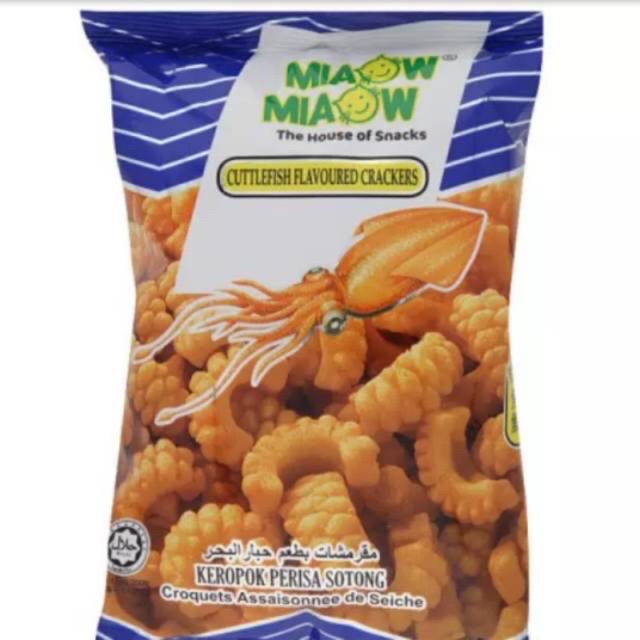 

Snack miaow miaow cuttlefish cracker 60gr