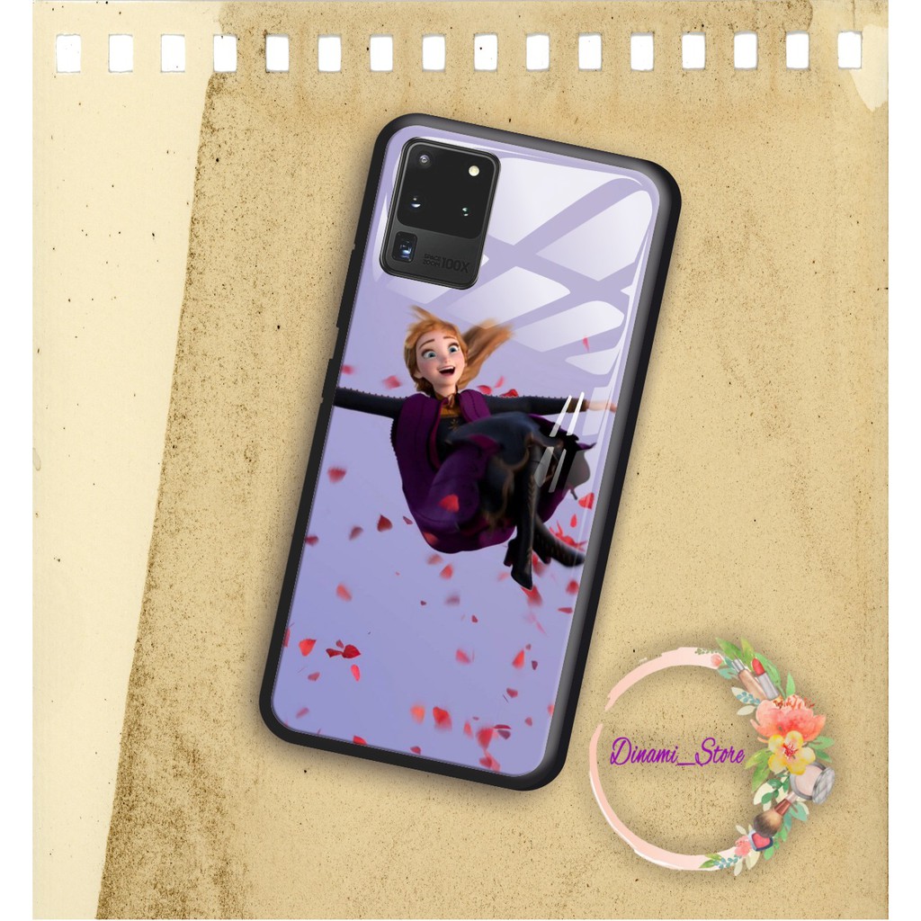 back case glass FROZEN  oppo vivo samsung iphone realme all type DST1264