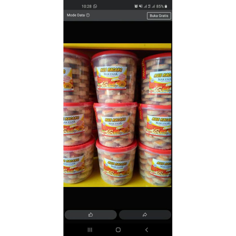 

kue kacang mak enak