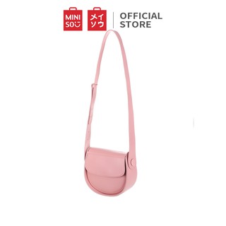 MINISO Fashion Retro Semicircle Tas Selempang Wanita Sling 