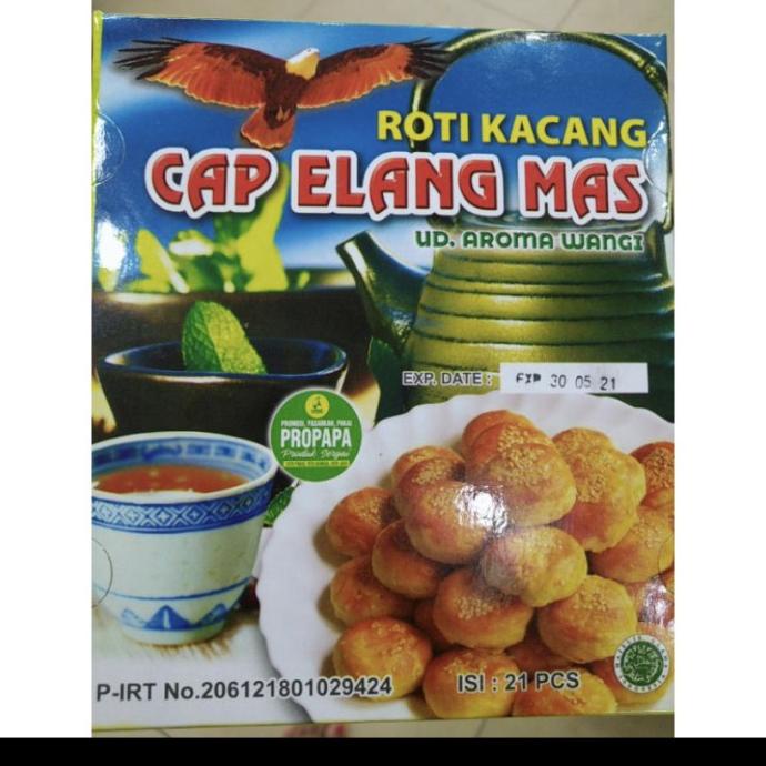 

@@@@] Pia Kacang Hitam Roti O Tau Sa Cap Elang Mas - 21 pcs