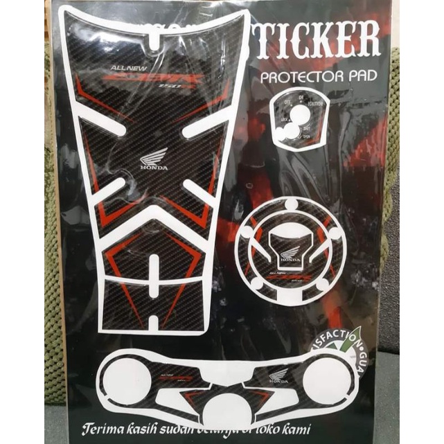Paket Sticker Timbul Motor Honda CBR 150 R 2021