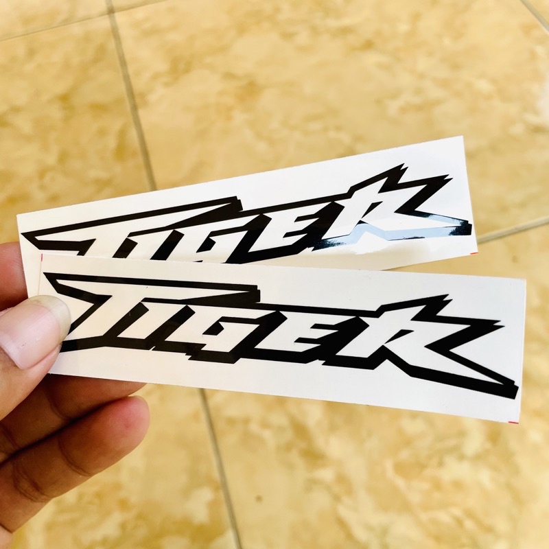 Stiker Tiger Motor Racing Vynil Anti Air - soundbalapblitar