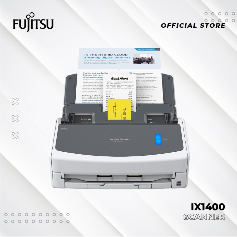 Scanner Fujitsu ScanSnap IX1400 Duplex Scan Snap IX 1400