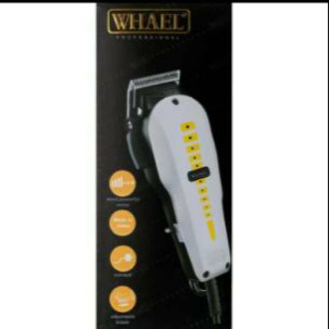 Alat Cukur Rambut Whael Hair Clipper Propesional super taper / Alat mesin Cukur rambut Whael terbaru