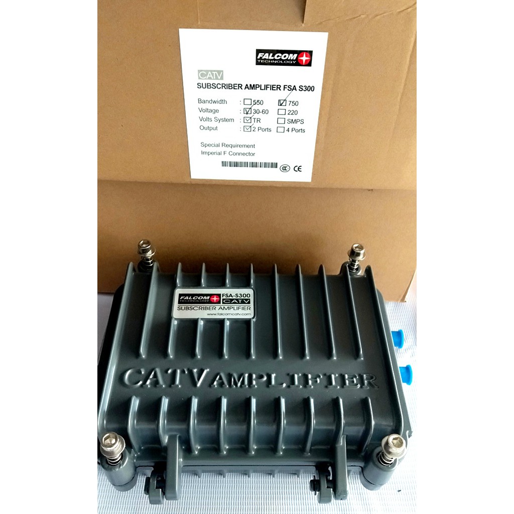 RF Booster Amplifier FSA S300 FALCOM Outdoor Use 30dB Power Consumption 90V
