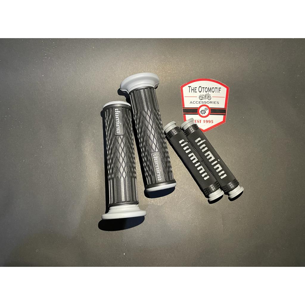 Paket Handgrip Handfat Domino Jaring Plus Karet Handle Jari Domino Bisa Untuk Semua Motor