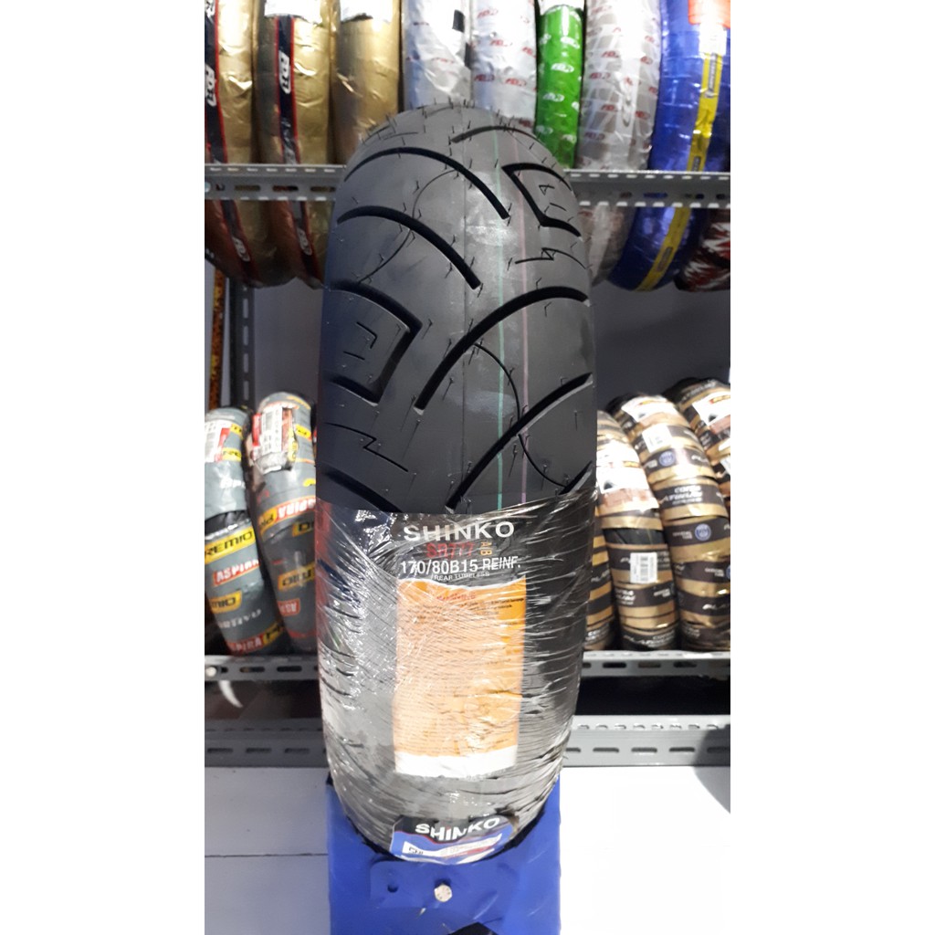 Ban SHINKO SR777 Cruiser 170.80.15 Rear For Ring 15 HD MOGE dan Motor Custom dll NOT Dunlop Coker