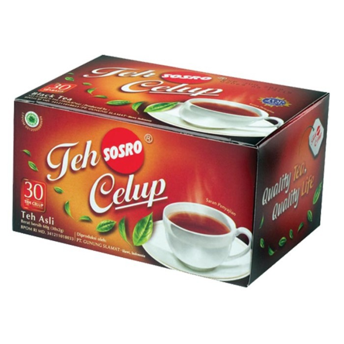 

Sosro Teh Celup Black Tea 30X2g