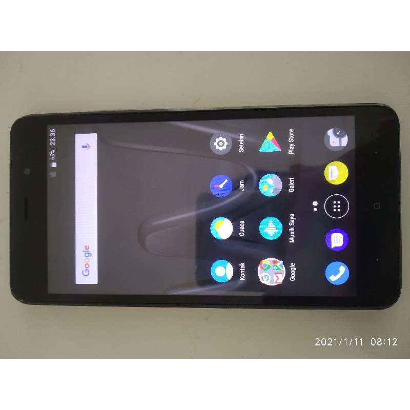 Wiko Lenny 4 Plus mines LCD berbayang