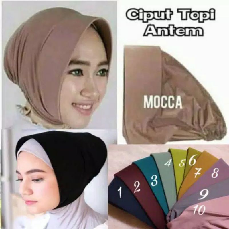 Ciput Marsha  / Dalaman Hijab Marsha Ped Tanpa Cempol