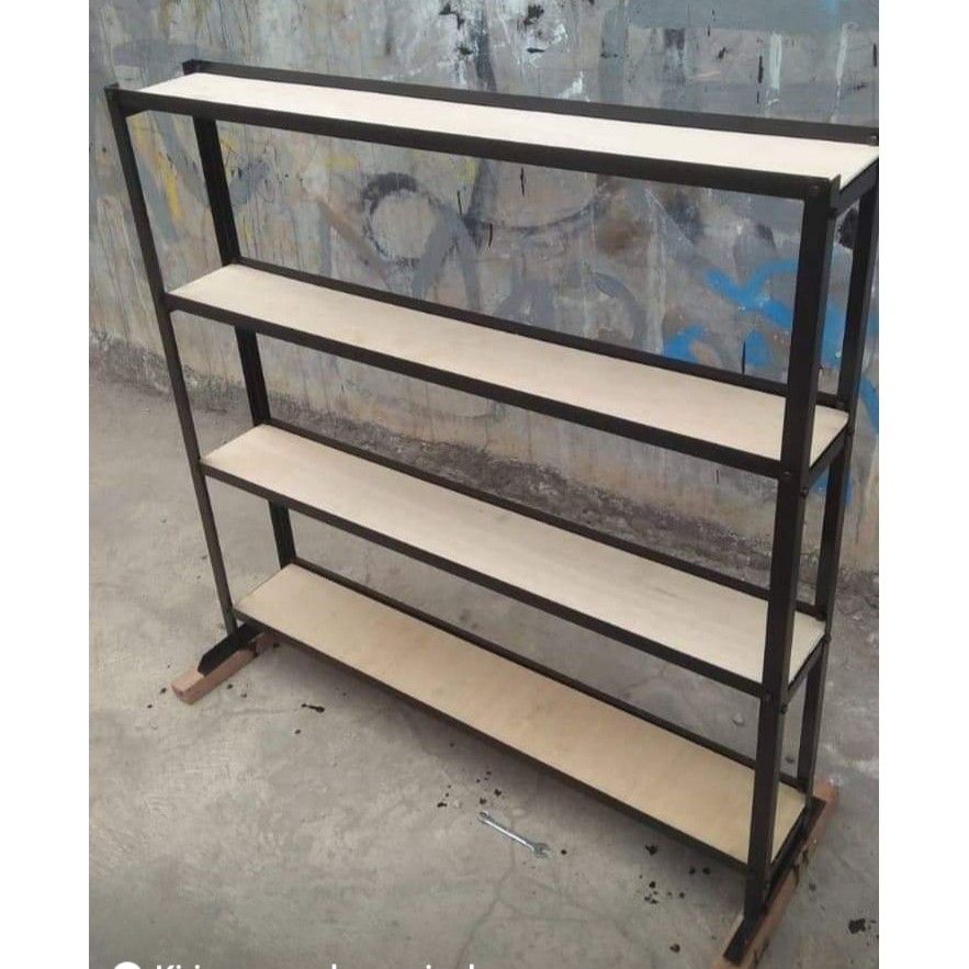 Rak ikan cupang murah 4 susun P 1meter bongkar pasang soliter