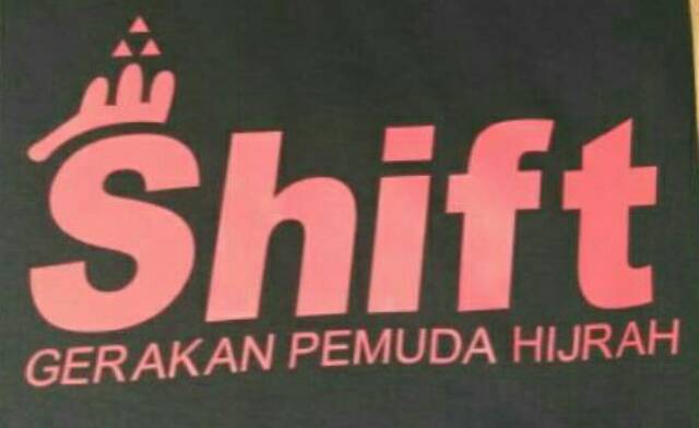 Polyflek combed 30s Paket Kaos dakwah SHIFT gerakan pemuda hijrah tangan pendek