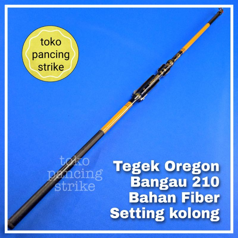 joran tegek murah fiber oregon bangau 210 set kolong