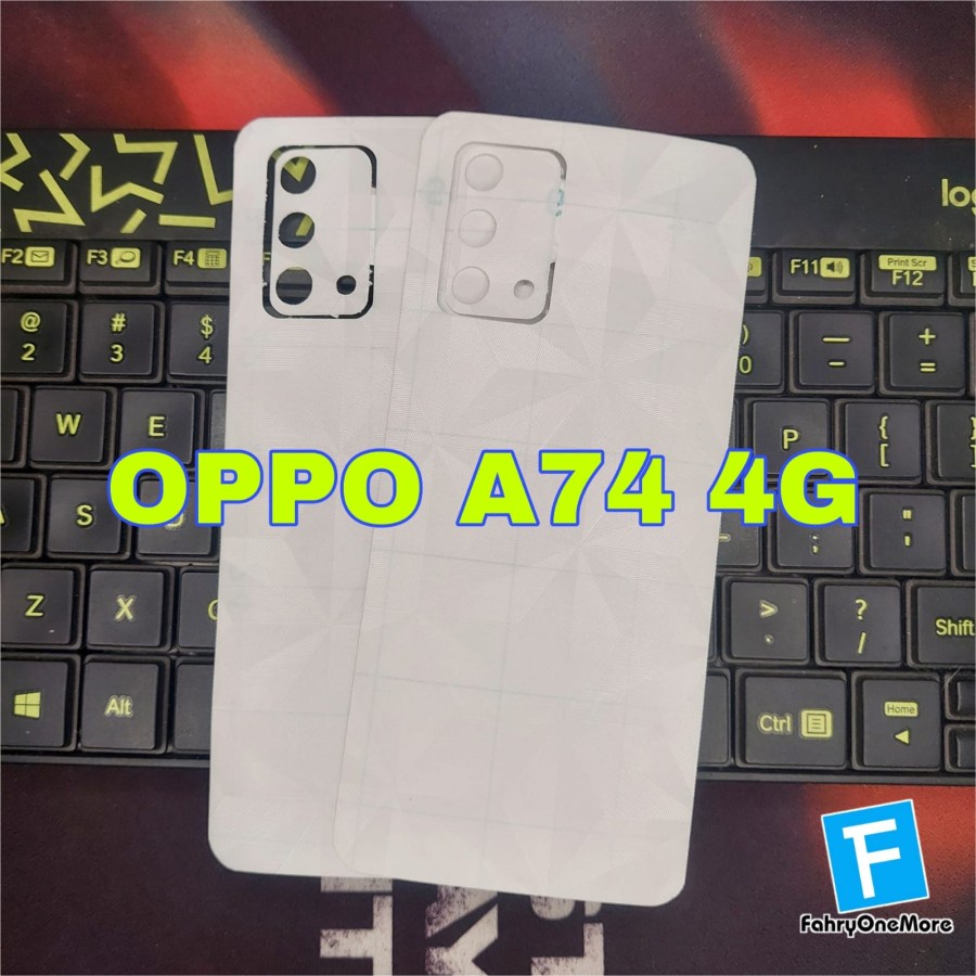 Skin Carbon OPPO A74 4G Sticker Carbon DIAMOND Garskin
