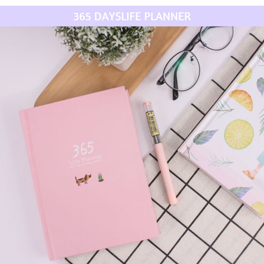 

Buku Agenda 365 Hari Planner Agenda 2020 Bujo 222 Lembar Agenda Cantik Ready Stock Batam