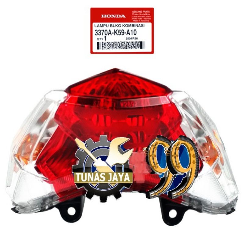 3370A-K59-A10 Lampu Belakang Stop Lamp Vario SET 125 150 LED 2015 - 2017 AHM