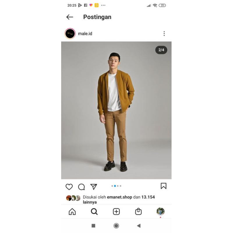 OTTOMAN JACKET BOMBER MALE ID