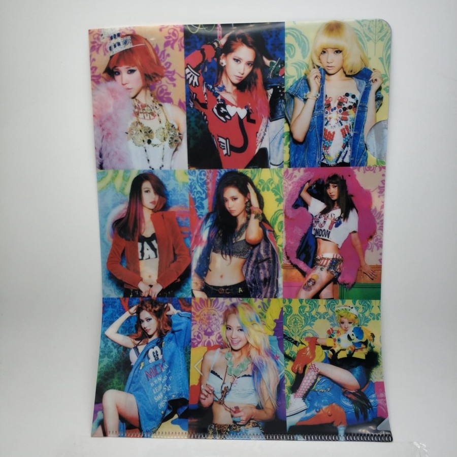 

Map folder A4 plastik / plastic KPOP Girls Generation / SNSD import