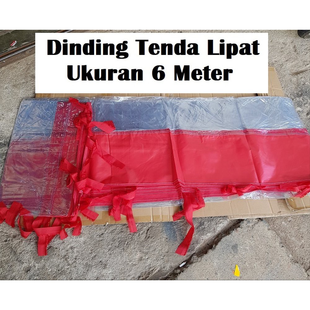 Terpal Dinding Tenda Mika 6 Meter