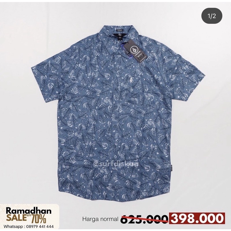 Kemeja Volcom MSH Leui FS HZN Original Planet Surf