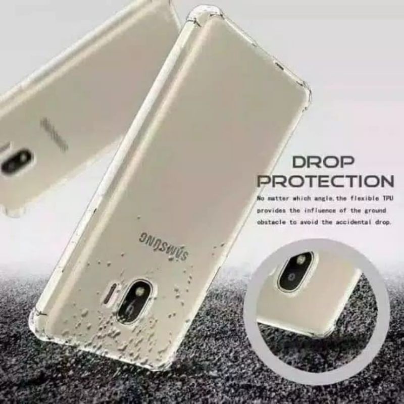 Anti Crack Samsung J4 Case Silikon Bening Samsung J4