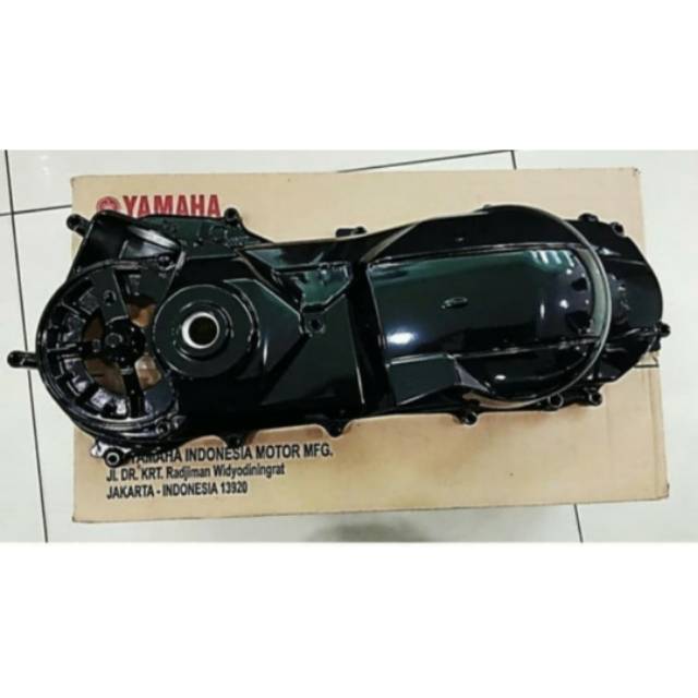 BAK COVER CVT CRANKCASE XEON KARBU ASLI ORI YAMAHA 44D E5411 00