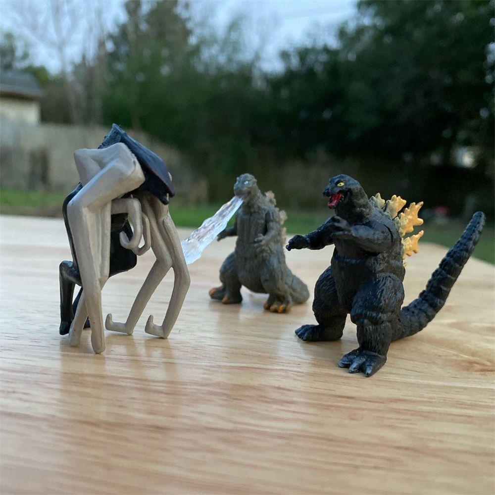 Needway Godzilla Toy Figure Special Dekorasi Angka Mainan Ornamen Hadiah Patung Mainan Koleksi Hadiah Dinosaurus GodAzilla