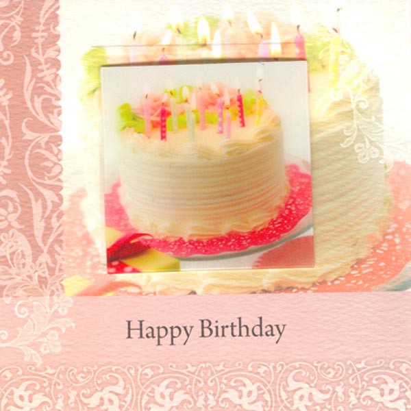 

3D Card With Magnet Card Gambar Kue Ulangtahun