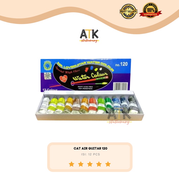 

Murah Cat Air Guitar 12 Warna No. 120 Atk Gilaa!!!
